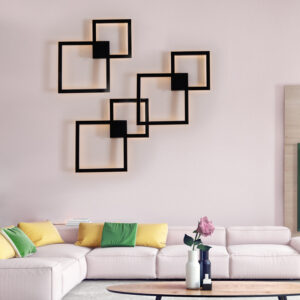 modern-creative-geometric-square-aisle-wall-decoration-lamps