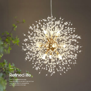 Dandelion Crystal Chandeliers