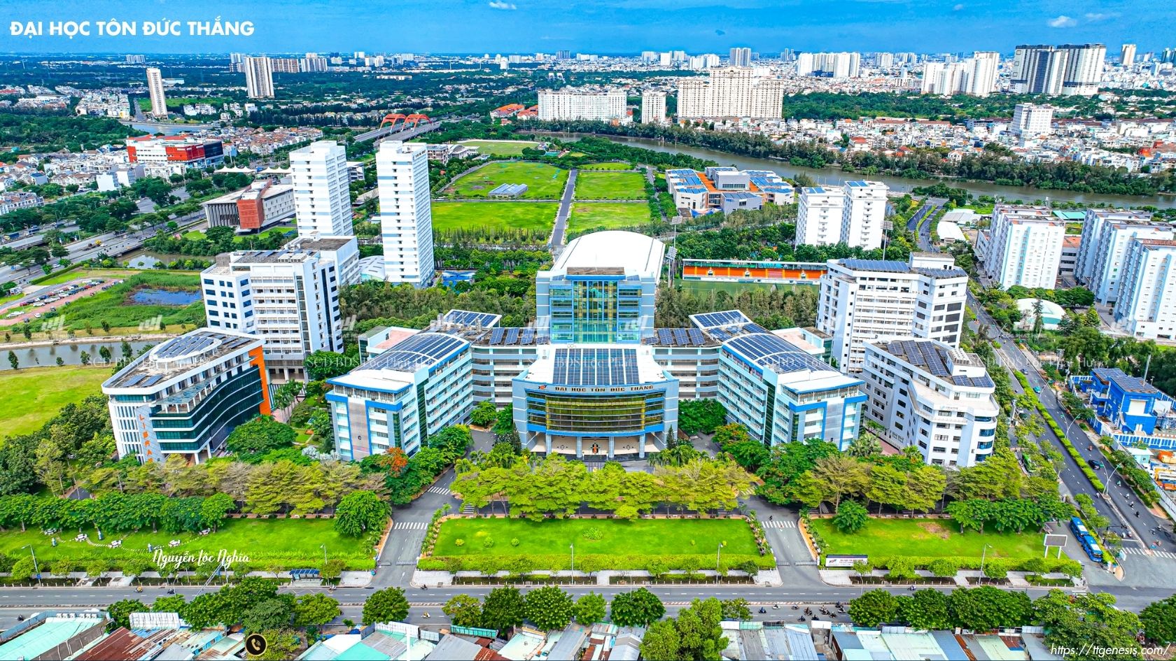 Đại Học Tôn Đức Thắng Quận 7 Khuôn Viên Xanh Mát