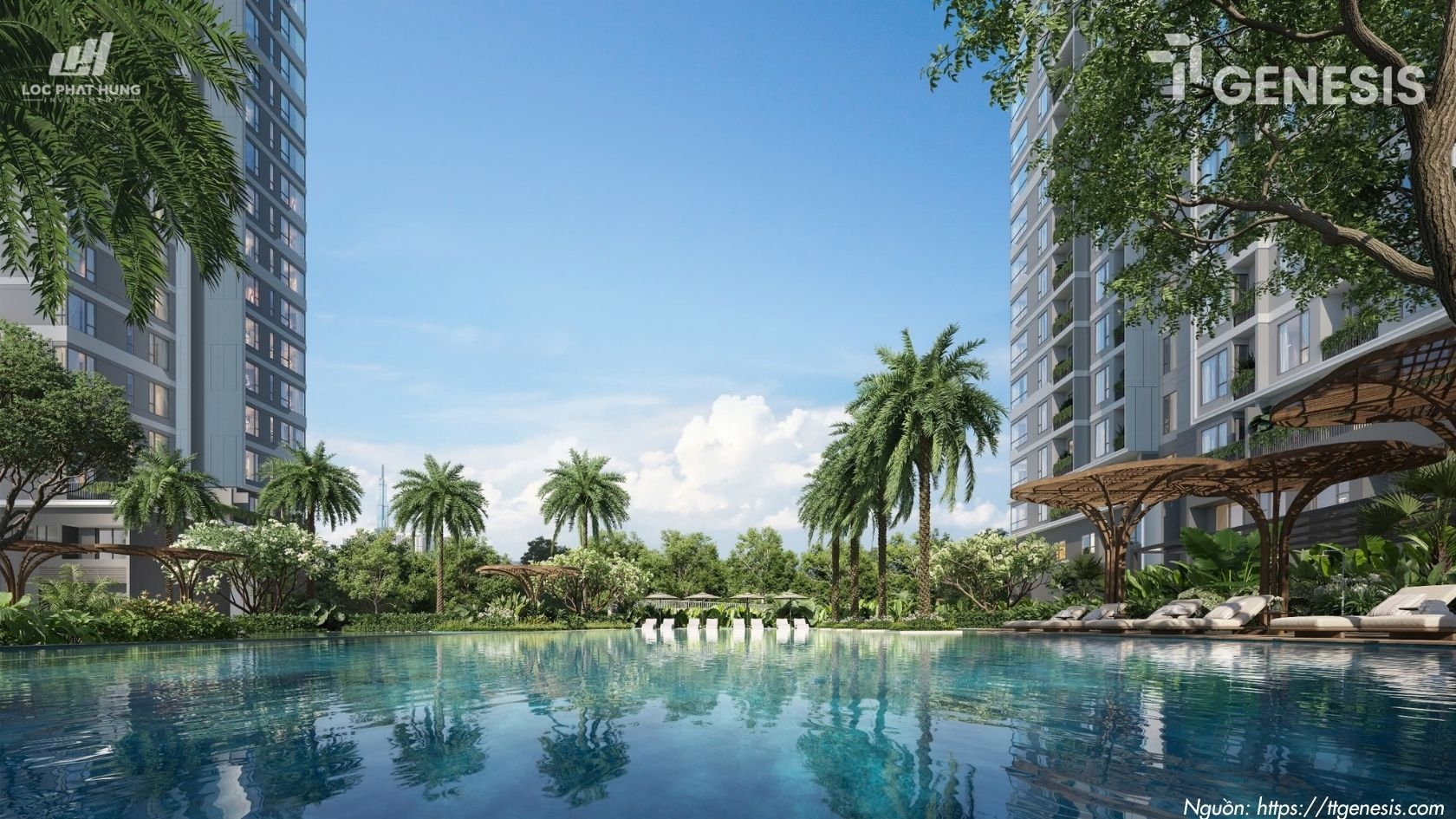 Hệ thống tiện ích nội khu đẳng cấp resort tại dự án TT Genesis 