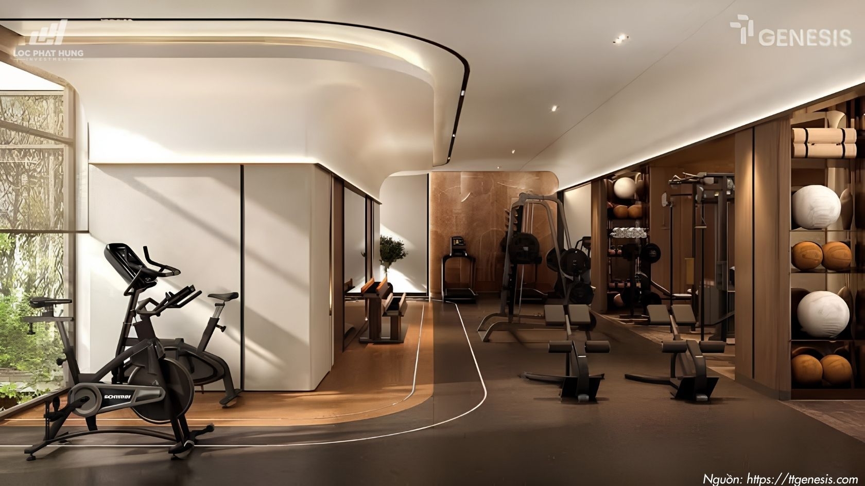 Hệ thống tiện ích nội khu đẳng cấp resort tại dự án TT Genesis 