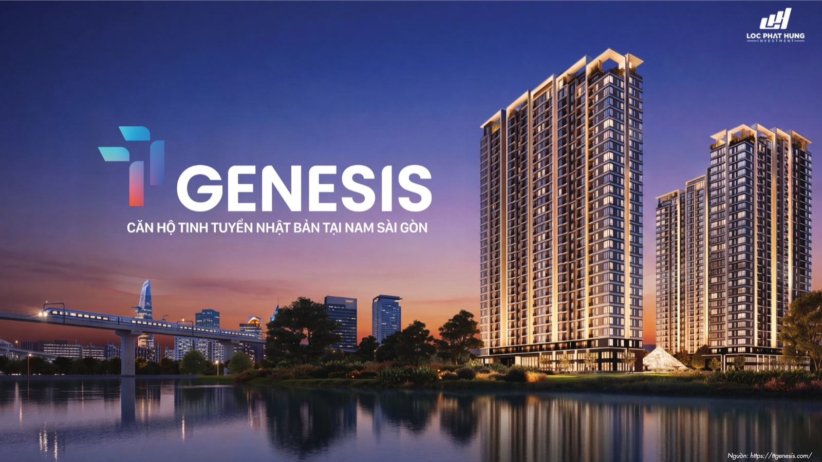 Phối cảnh tổng thể dự án căn hộ chung cư TT Genesis Nam Sài Gòn