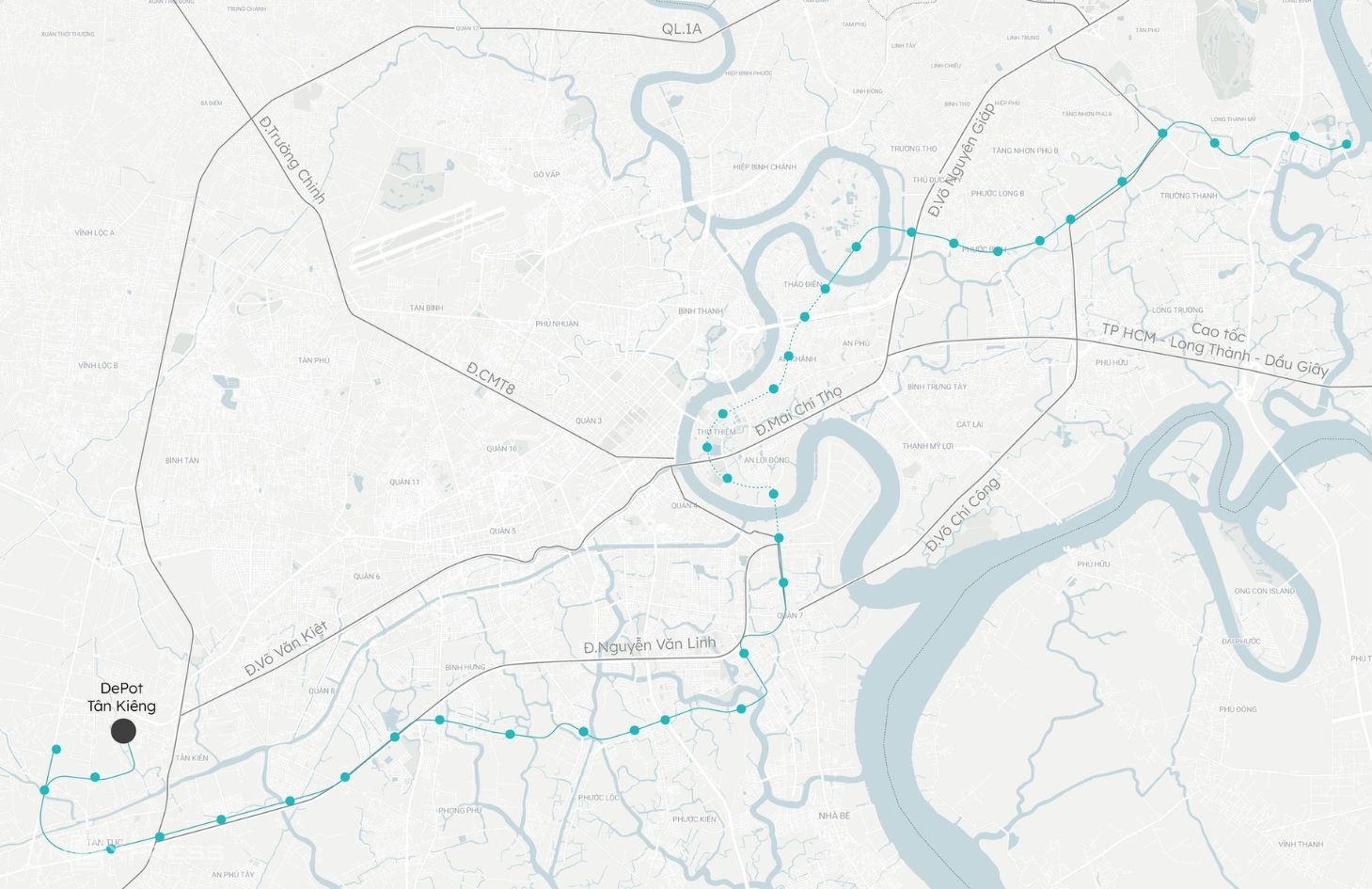 Hạ tầng TT Genesis kết nối Tuyến Metro số 7